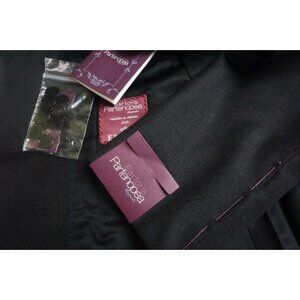 Sartoria Partenopea Dark Gray S110s Wool 2 Pc Suit Jacket Pants 36R BRAND NEW